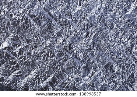 crushed tinfoil  textured background