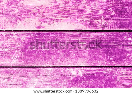 Bright purple wood wall plank texture. Wood texture with natural wood pattern. Abstract background.