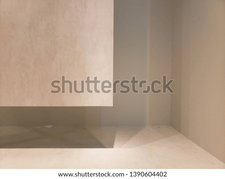 floating wood pattern display  against white backdrop