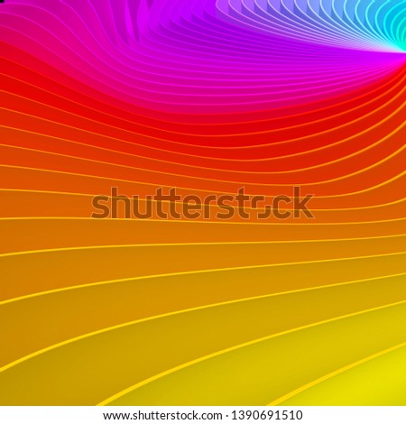 Abstract  wave background.
3D illustration.