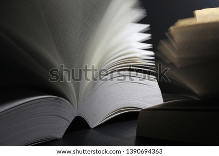 Blur pages book abstract background