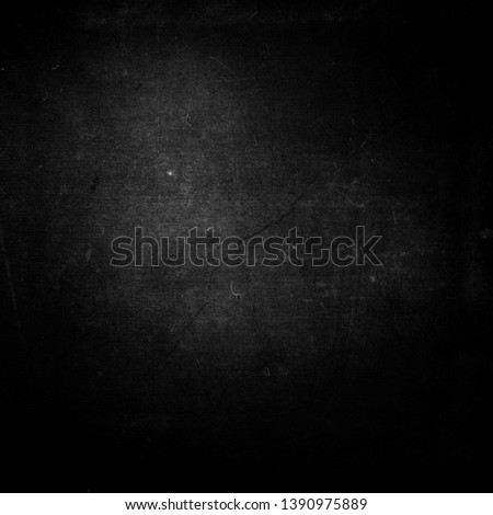 Black grunge scary background, fabric texture