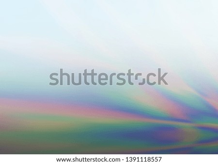 Light BLUE vector blurred bright template. A vague abstract illustration with gradient. The blurred design can be used for your web site.
