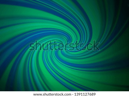 Dark Blue, Green vector blurred and colored template. An elegant bright illustration with gradient. A new texture for your design.