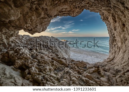 The natural window on the sea