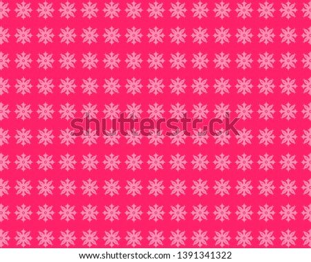 Abstract flower seamless pattern background