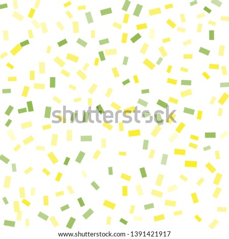 Abstract background with many falling tiny confetti pieces. vector background. Defocused stylish confetti on white background. For banners, wallpapers, postcards, business, weddings, party.