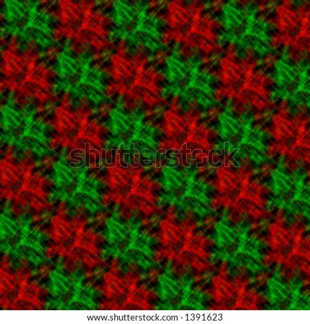 Red-green background illustration