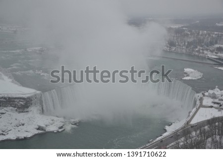 Winter at Niagara Falls, Ontario, Canada