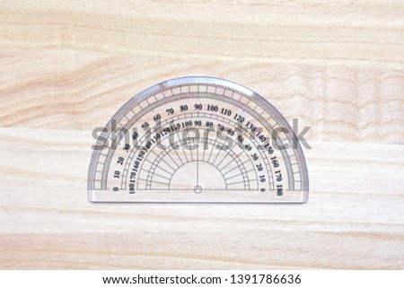 Protractor and ruler.
Background material.