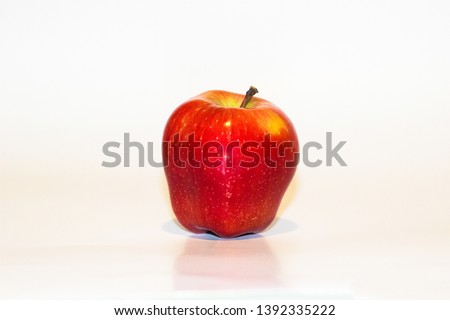 Isolated Apple, Fruit. Isolated Object