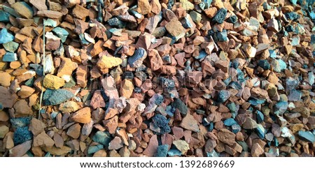 Beautiful gravel stones Background and wallpaper.
