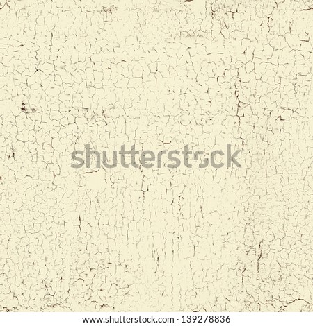 seamless white cracked paint grunge background, texture Royalty-Free Stock Photo #139278836