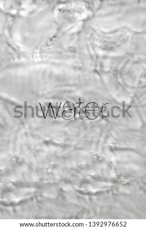 
water, circles on the water, drops