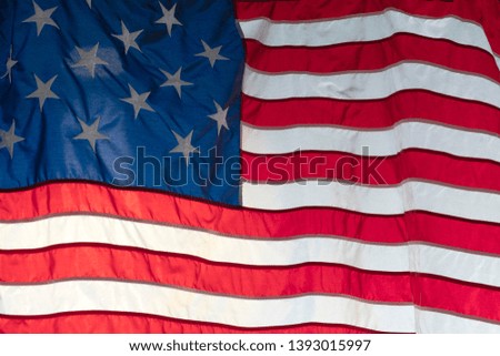 Usa flag background texture detail