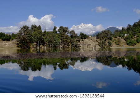 Beautiful Dewriatal Lake at Garwal, scenic  beauty,