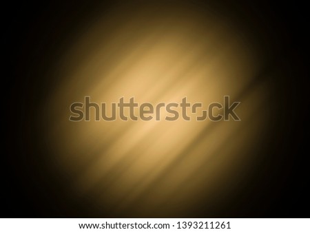 Black gold background with darker surface has a soft gradation with light technology, diagonal gray and white lines beautiful.