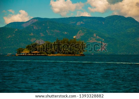 Angra dos Reis, Rio de Janeiro State, Brazil Cataguas: Beautiful tropical Islands in Sunny weather