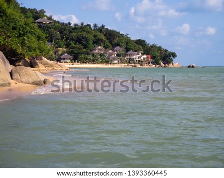 Beautiful pictures beaches on the island of Phangan. Koh Phangan. Thailand
