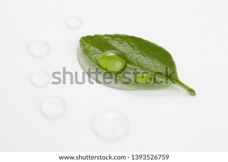 concept photography using water droplets