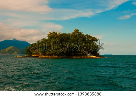 Angra dos Reis, Rio de Janeiro State, Brazil: Beautiful tropical Islands in Sunny weather