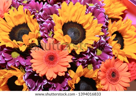 mix of summer-flowers-bouquet-for-the wedding in the florida