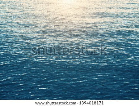 Abstract blue water sea for background Royalty-Free Stock Photo #1394018171