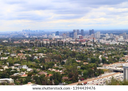 view of Los Angeles, California