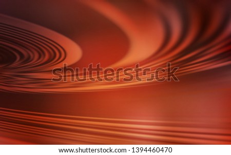 Light Orange vector texture with bent lines. Colorful abstract illustration with gradient lines. Pattern for your business design.