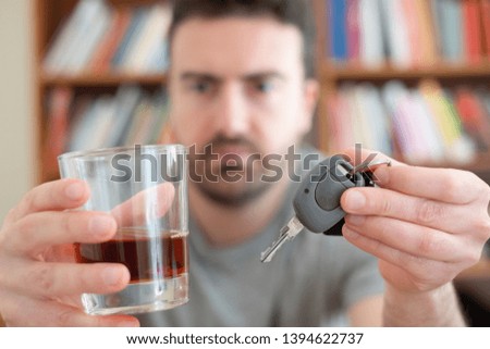 Do not drink when you drive concept Royalty-Free Stock Photo #1394622737