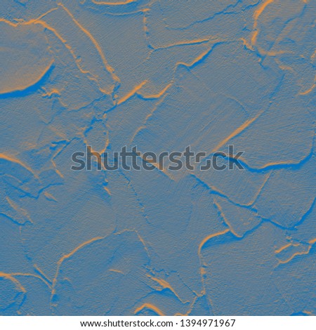 Blue and yellow abstract grunge background