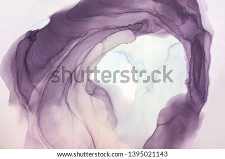 Ink colors are amazingly bright, luminous, translucent, free-flowing, and dry quickly. Abstract artwork. Trendy wallpaper. Natural pattern, luxury. Art for your design project. Transparent creativity.