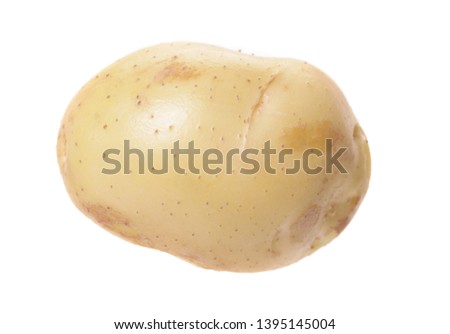 Potatoes Isolated on White Background