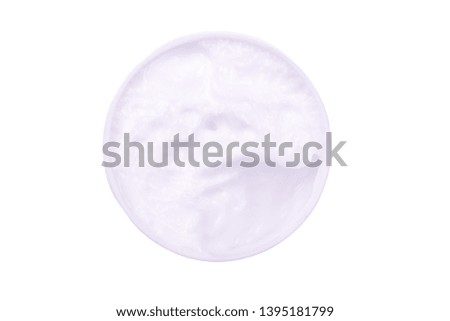 Moisturizer cream isolated on white background