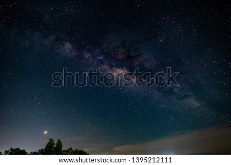 Stock Photo - A Sky full of star milky way