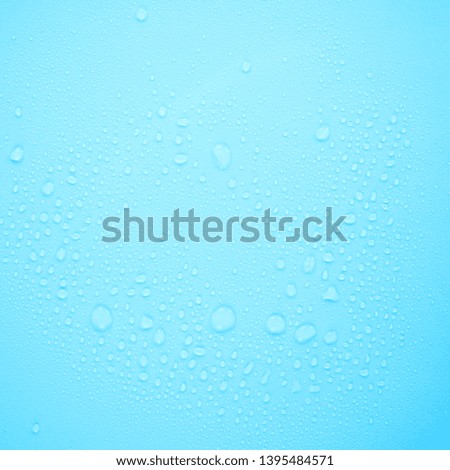 transparent water droplets, clean bubbles