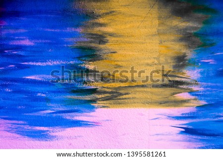 Colorful textured background,Water colour brush strokes design graphic effect texture