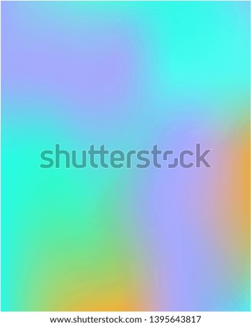 Stylish, fascinating psychedelic design. Graceful splash and spreading spot. Vector illustration layout. Blue unique vector texture of gradient colors.