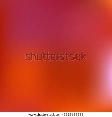 Gradient mesh painted in different colors. Vector illustration cover. Juicy splash and spreading spot. Red gradient mesh with smooth color transitions.