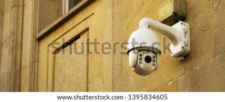 Isolated Security Camera CCTV Protection