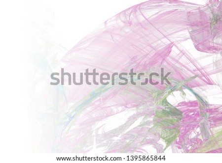 Abstract fractal background. Faded page.