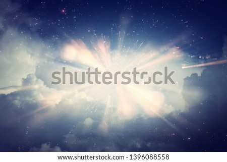 background and abstract. Galaxy, nebula and Starry outer space texture