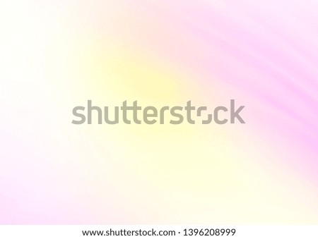 Light Pink, Yellow vector modern elegant template. A vague abstract illustration with gradient. The template for backgrounds of cell phones.