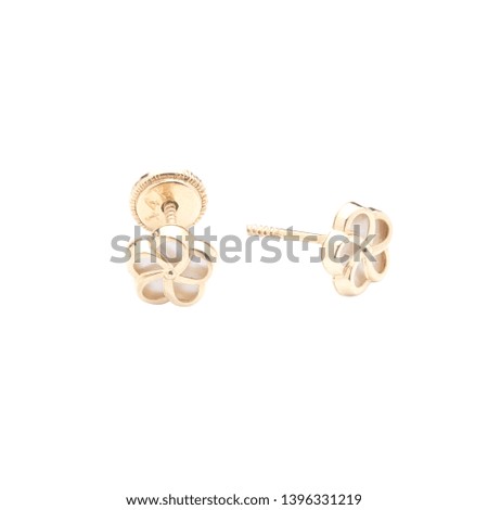 jewelry photography gold earrings pictures for advertising