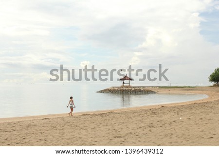 sanur beach from bali Indonesia