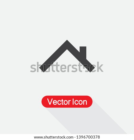 Roof Of House Icon Vector Illustration Eps10