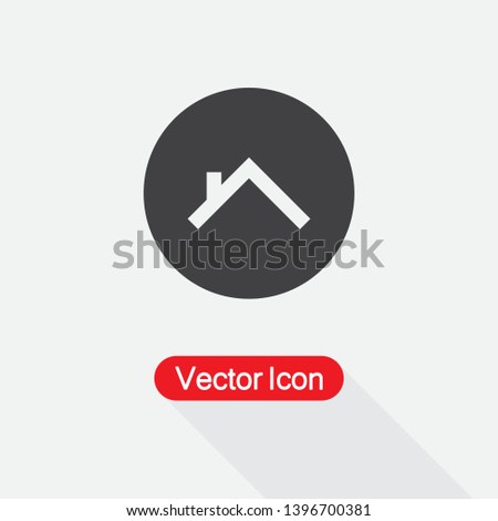 Roof Of House Icon Vector Illustration Eps10