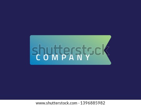 Vector design elements for your company logo. Modern logo, corporate business template, vectorized logo, vector art, logo vector, modern colors.