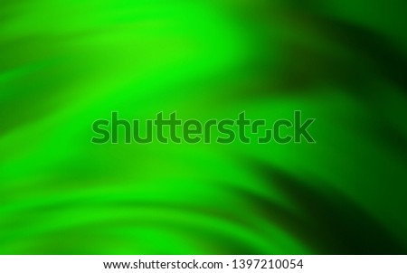 Light Green vector blurred template. Colorful illustration in abstract style with gradient. New style design for your brand book.