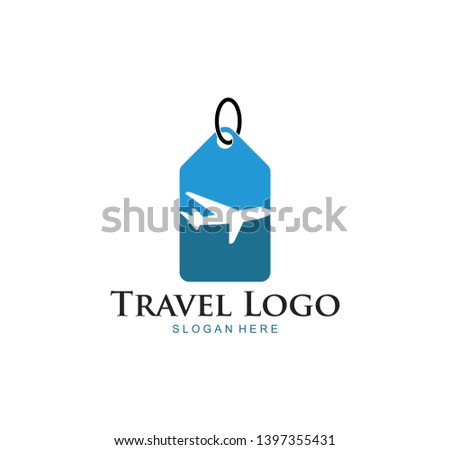 Travel deal Logo. Airplane design, airplane tickets, travel agencies